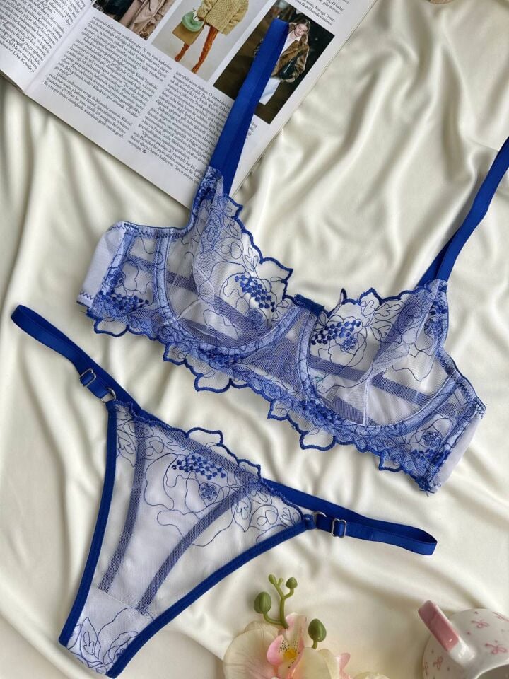 Blue Love İç Çamaşırı Takımı