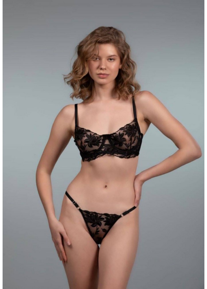 Lace Black Dantel Sütyen Takımı