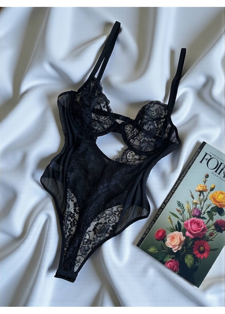 Wine Desire – Black | Balenli Dantelli Body