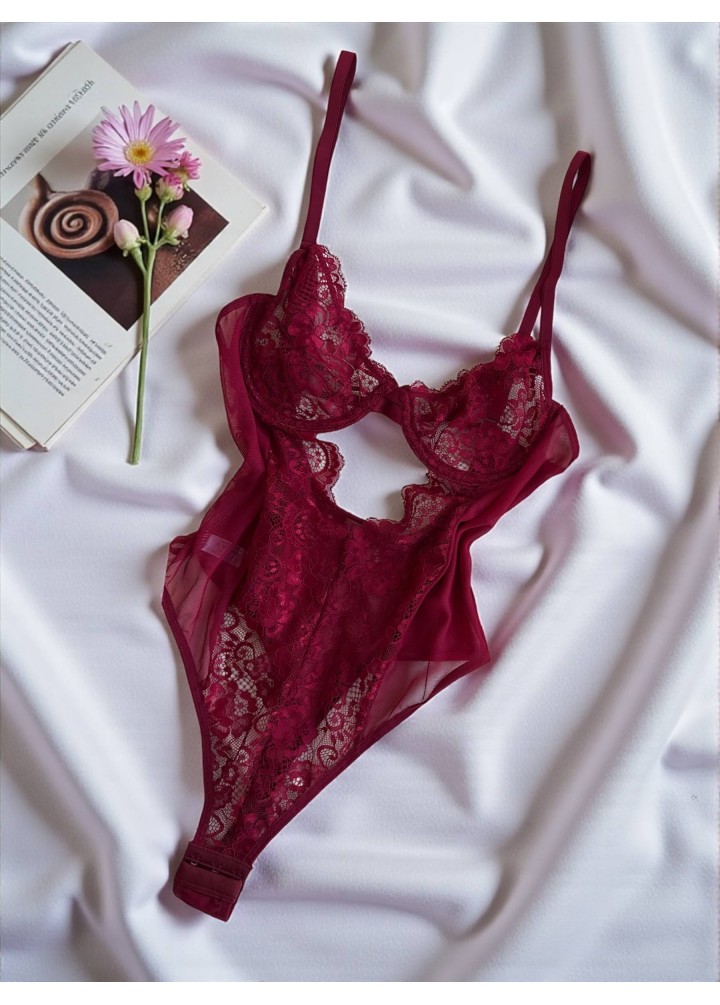 Wine Desire Burgundy– Balenli Dantelli Body